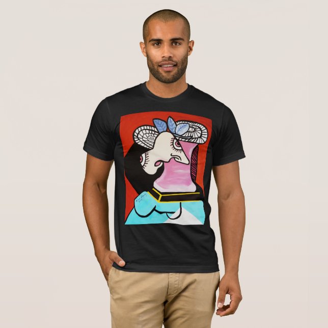 T-SHIRT PICASSO I A PERDU MA TÊTE (Devant entier)