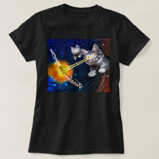 T-shirt Piccolo contre Laser Cats