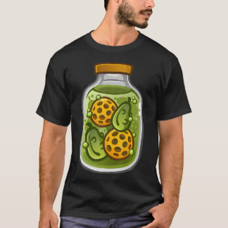 T-shirt Pickle Jar Pickleball Jar Funny Pickleball Player