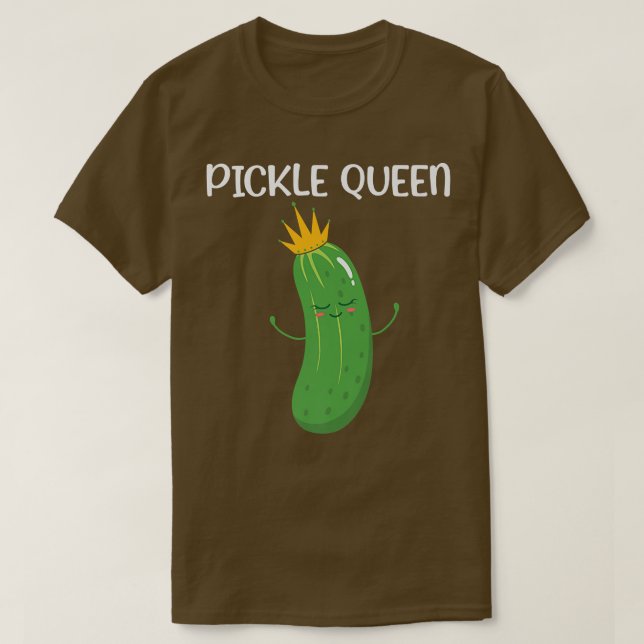 T-shirt Pickle Queen Vegan (Design devant)