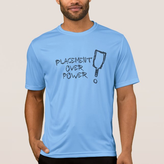 T-shirt Pickleball Active - Placement sur le pouvo (Devant)