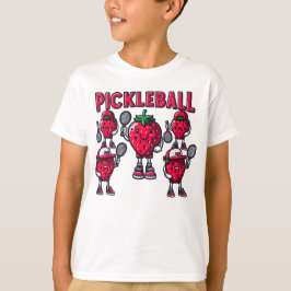 T-shirt Pickleball & Berries Pickleball & Berries Drôle