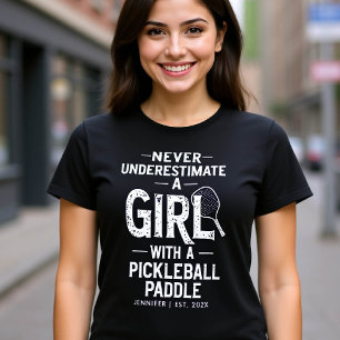 T-shirt Pickleball Cadeau drôle Dire Type Personnalisé