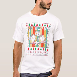 T-shirt Pickleball Christmas Pickleball Picksball Ball Vil