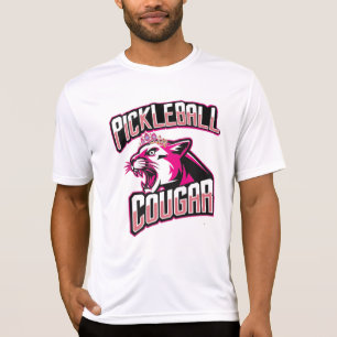 T-shirt Pickleball cougar avec oeil doux