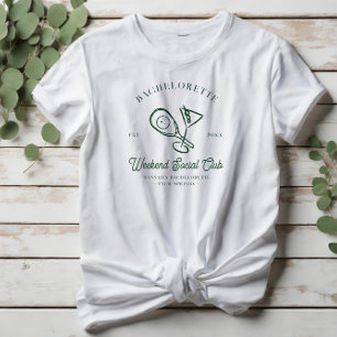 T-shirt Pickleball Country Club   Enterrement de vie de je