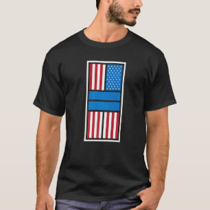 T-shirt Pickleball Court American Flag Usa Pride Love Part