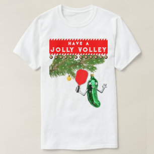 T-shirt Pickleball de Noël drôle