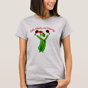 T-shirt Pickleball de Noël Pickleball Picket de Noël