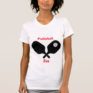 T-shirt Pickleball Diva