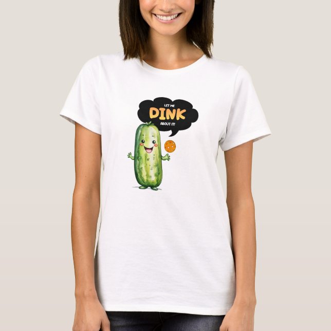 T-shirt Pickleball, Drôle, Mignonne chemise Pickle (Devant)