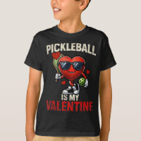 Pickleball est la Saint-Valentin cœur drôle valent
