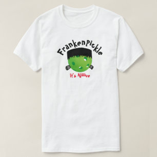 T-shirt Pickleball Halloween - FrankenPickle - It's Alive
