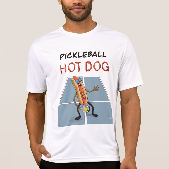 T-shirt Pickleball Hotdog (Devant)