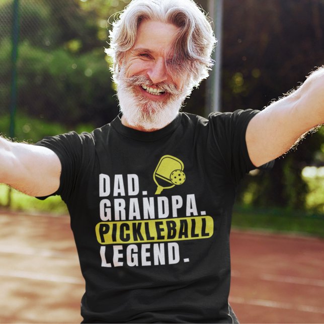 T-shirt Pickleball Legend Tee for Dads & Grandpas (Créateur téléchargé)