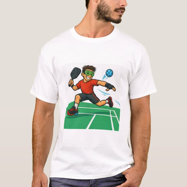 T-shirt Pickleball man (Devant)
