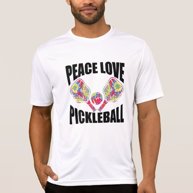 T-shirt Pickleball Paddle Design (Devant)