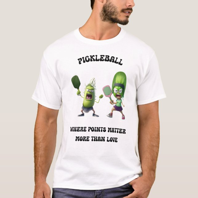 T-shirt Pickleball par Posh Little Finds (Devant)