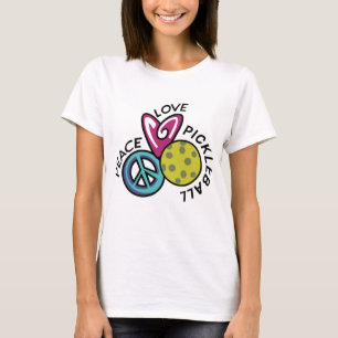 T-shirt Pickleball Peace Love