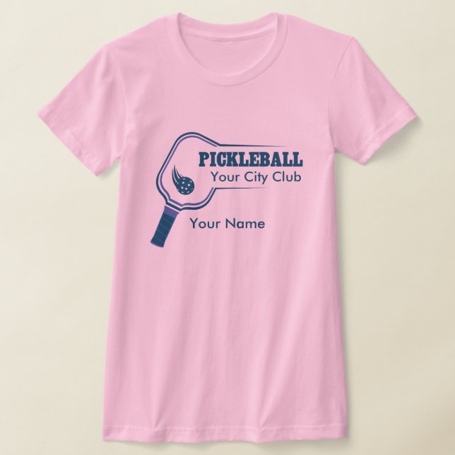 T-shirt Pickleball personnalisable Pickleball (Poser)