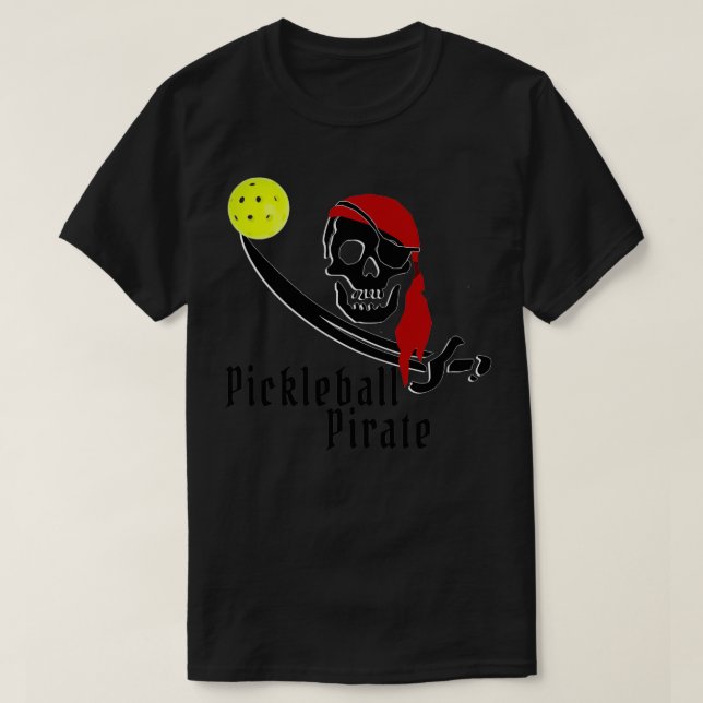 T-shirt Pickleball Pirate (Design devant)