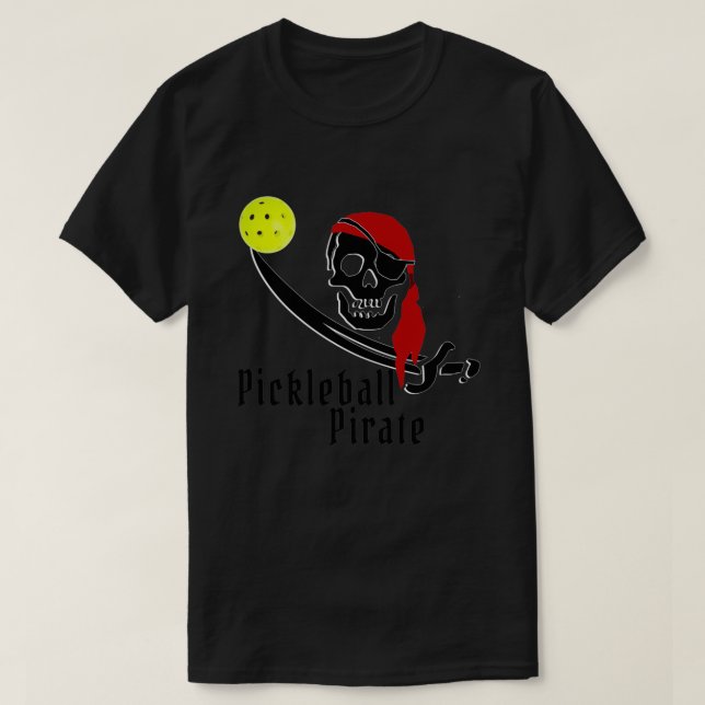 T-shirt Pickleball Pirate Classic (Design devant)