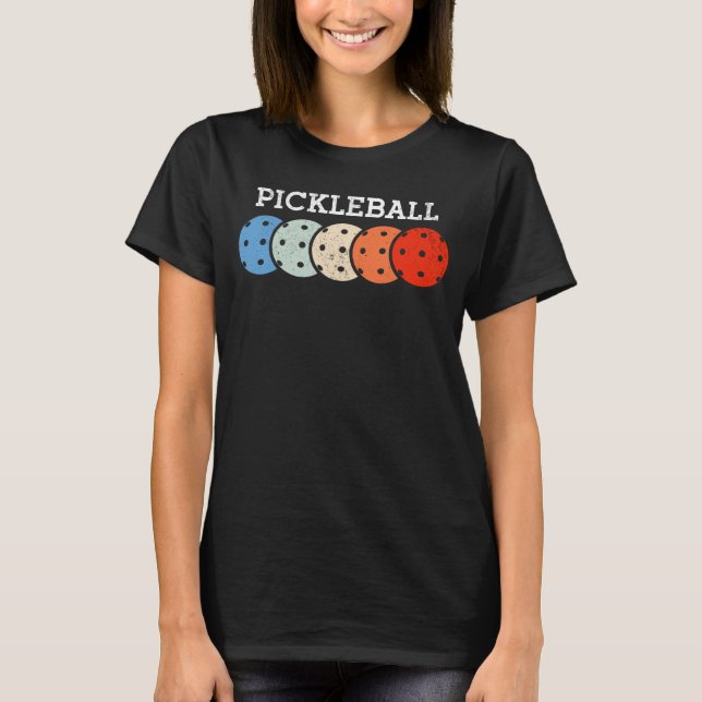 T-shirt Pickleball Player (Devant)
