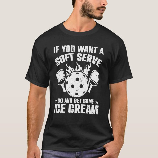T-shirt Pickleball Player Pickleball Sports Sert (Devant)