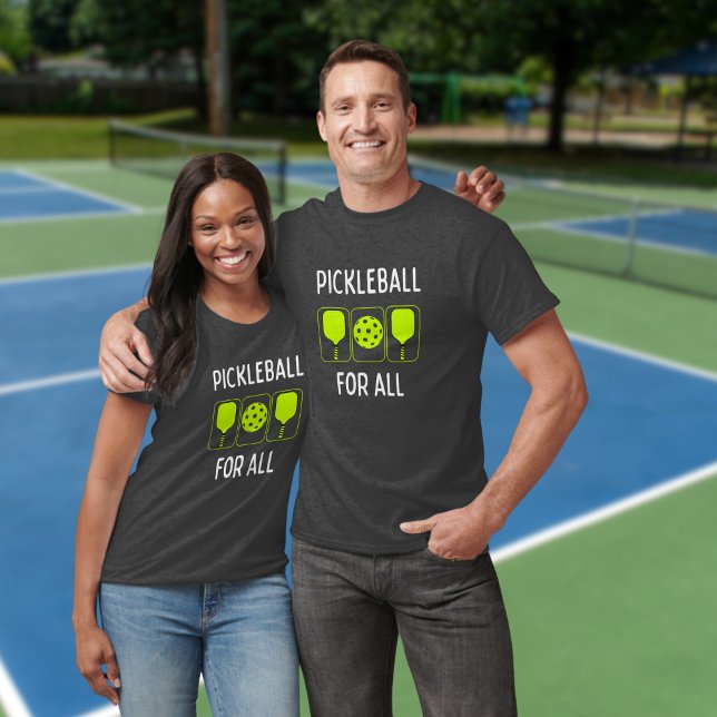 T-shirt Pickleball pour toutes les pagaies et balle (Créateur téléchargé)