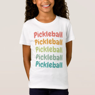 T-Shirt Pickleball Retro Pickleball Player