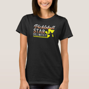 T-shirt Pickleball Star Cute Pickleball Homme Femme
