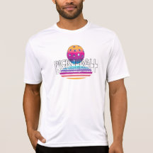 T-shirt Pickleball Tropical Sunset
