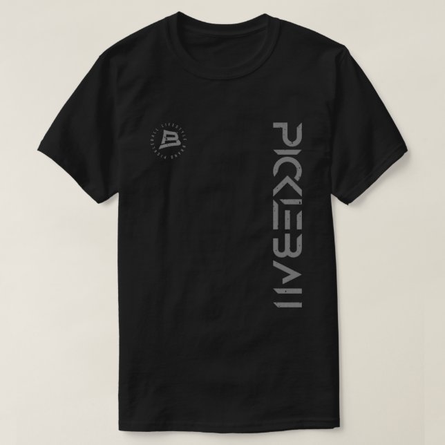 T-shirt Pickleball vertical classique (Design devant)