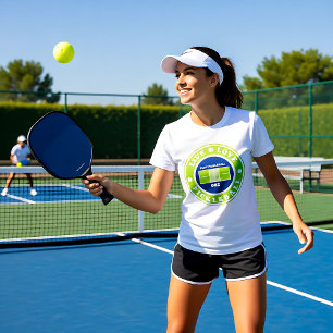 T-shirt Pickleball : vie réelle pickleball