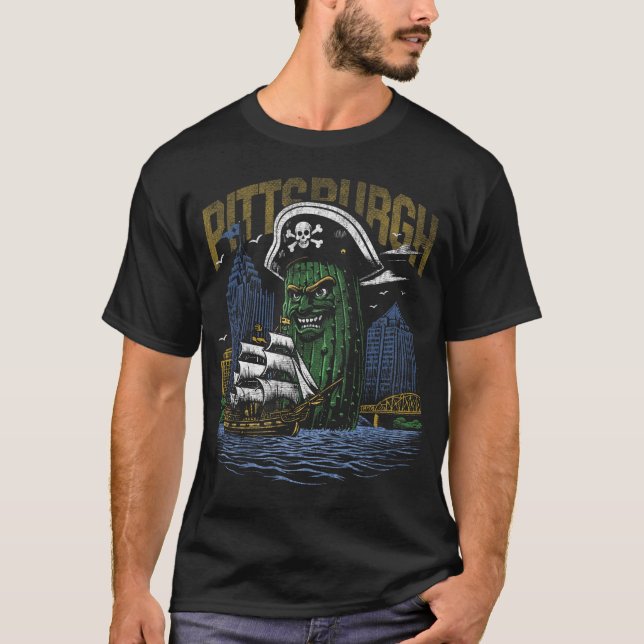 T-shirt Picklesburgh Pirate (Devant)