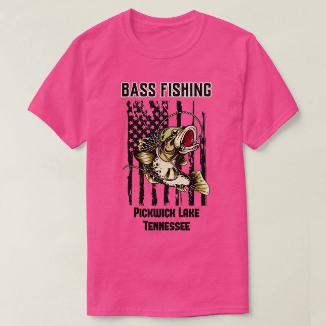 T-shirt Pickwick Lake Tennessee (Design devant)