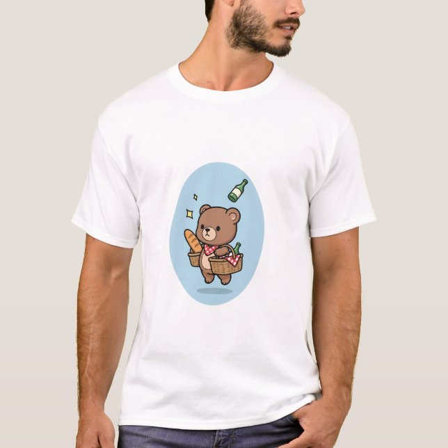 T-shirt Picnic Bear Buddy (Devant)