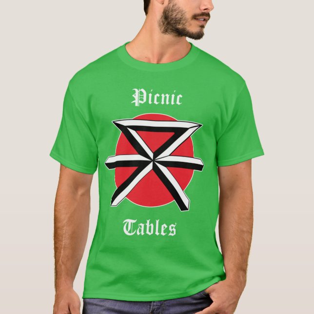 T-shirt Picnicables girl family (Devant)