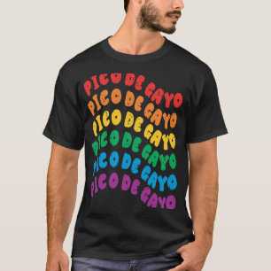 T-shirt Pico De Gayo Gay Lesbian Pride LGBT Pour Hommes Fe