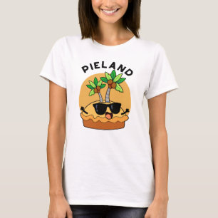 T-shirt Pie-land Funny Island Pun