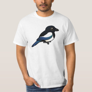 T-shirt pie Noir-affichée