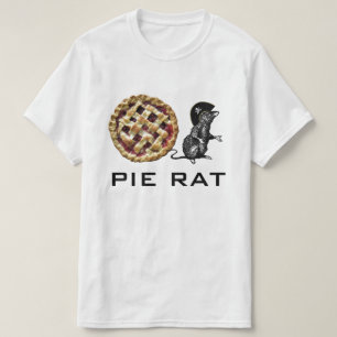 T-shirt Pie Rat Rhubarbe