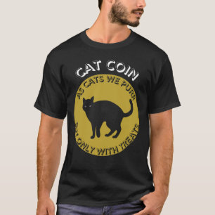 T-shirt pièce de chat