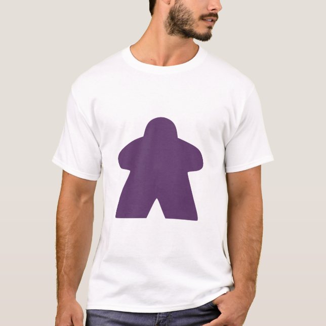 T-shirt Pièce de jeu de carte de membre pourpre (Devant)