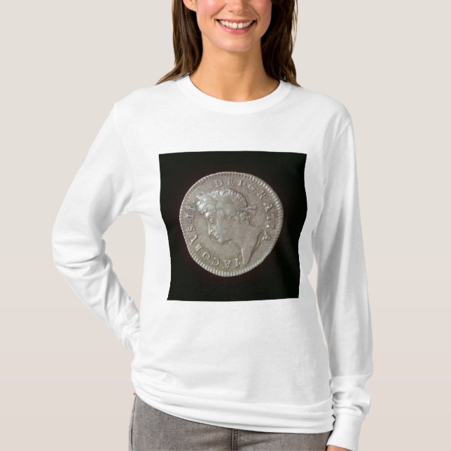 T-shirt Pièce de monnaie de James II (Devant)