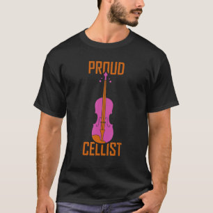 T-shirt Pièce de musicien de violoncelle