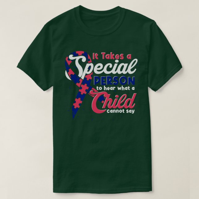 T-shirt Pièce de Puzzle Sensibilisation sur l'autisme pour (Design devant)