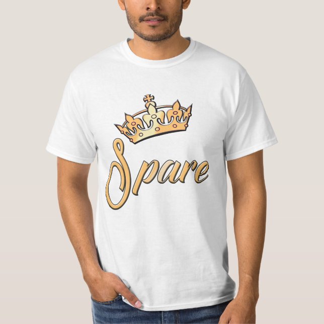 T-shirt PIÈCE DE RECHANGE à aller avec l'HÉRITIER (Devant)