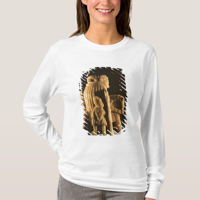 T-shirt Pièce d'échecs de chevalier (Devant)