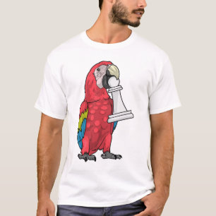 T-shirt Pièce d'échecs Parrot Pion Échecs